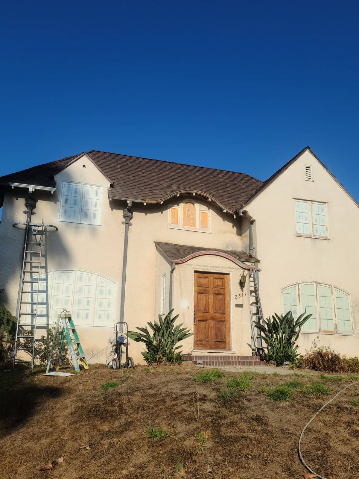 Exterior prep painting Santa Monica CA