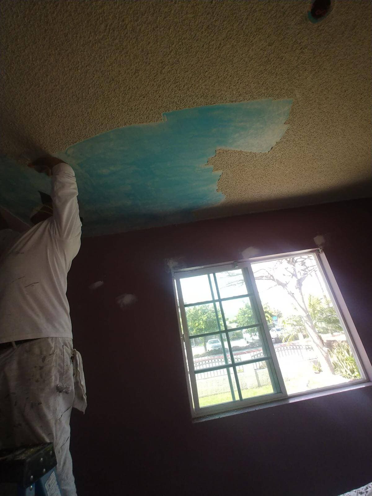 Popcorn ceiling removal West Hollywood