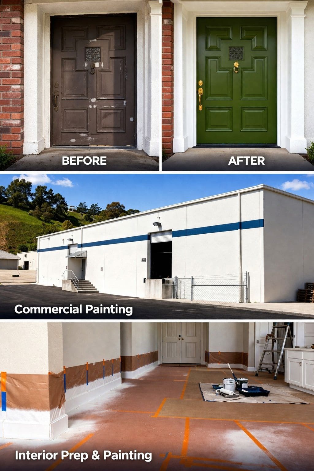 Interior prep and painting Altadena